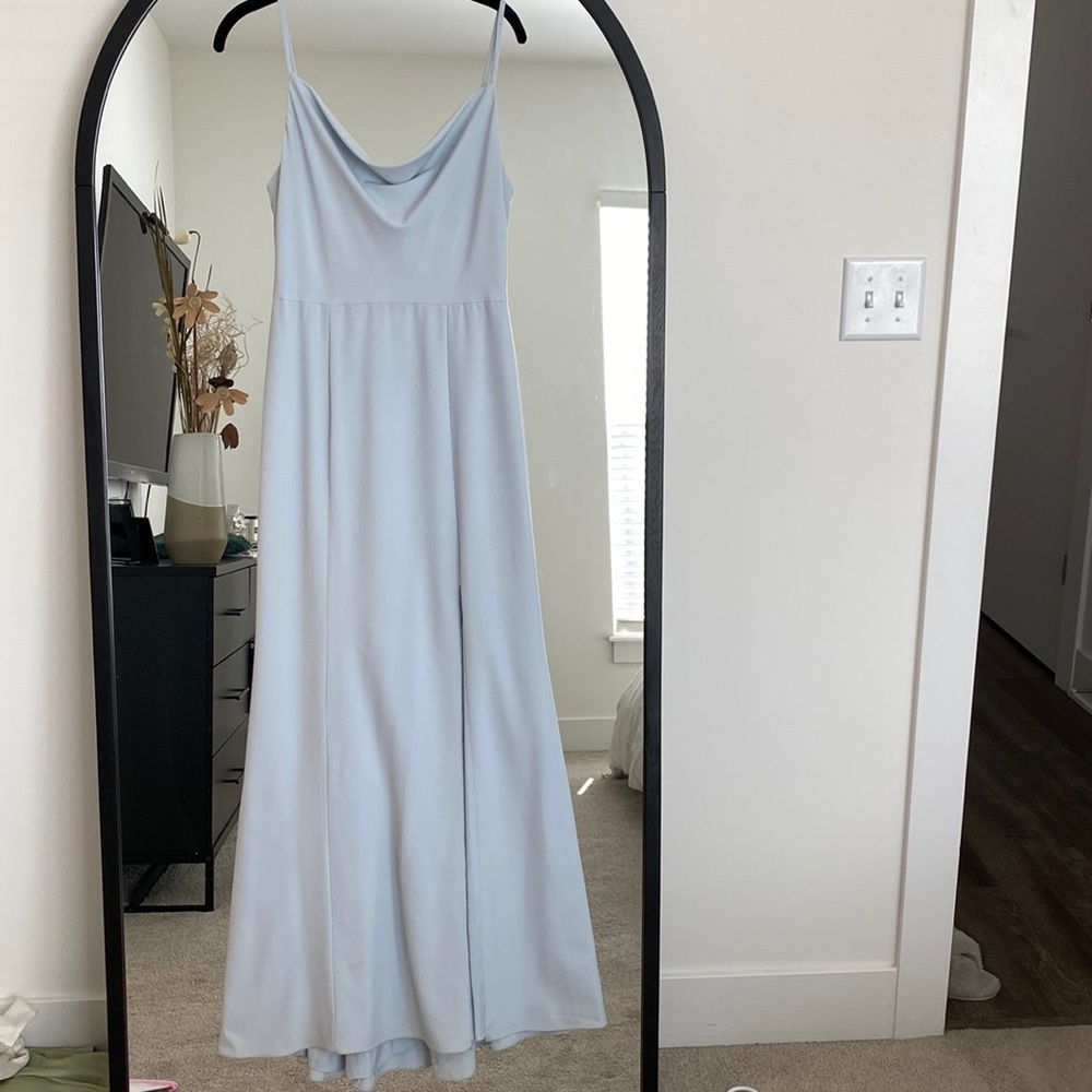 Bella Bridesmaid light blue bridesmaid dress